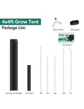 Mars Hydro grow šator 120x120x200cm
